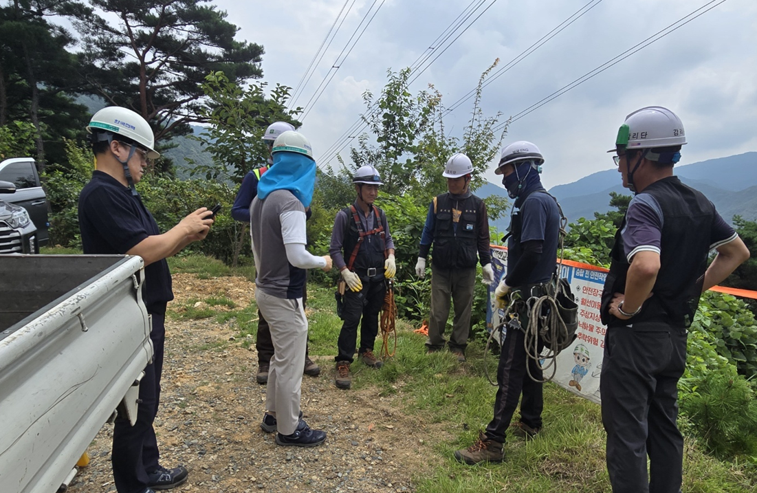 345kV 신김해-북부산 등 8개T/L 철탑 추락방지장치 설치공사