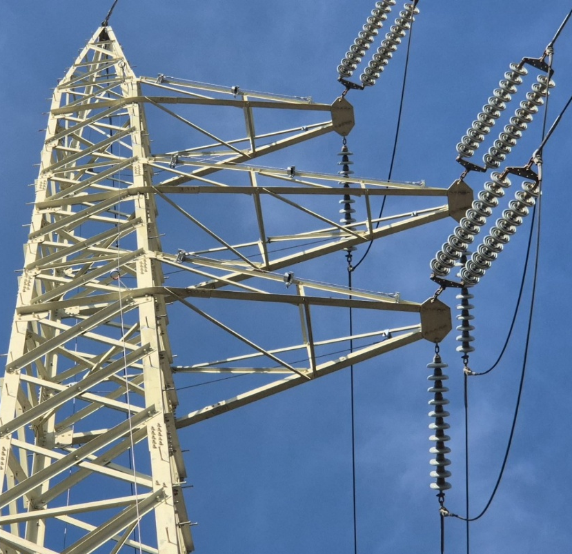 154kV 수직,수평 추락방지장치 설치 공사